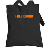 Free Chubb Nick Chubb Run The Damn Ball Cleveland Football Fan  T Shirt