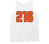 Area Code 216 Cleveland Football Fan V3 T Shirt