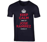 Jose Ramirez Keep Calm Cleveland Baseball Fan T Shirt