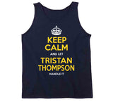 Tristan Thompson Keep Calm Cleveland Basketball Fan T Shirt