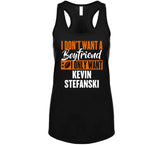 Kevin Stefanski Boyfriend Cleveland Football Fan T Shirt