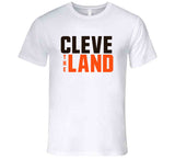 Cleveland The Land Cleveland Football Fan V2 T Shirt