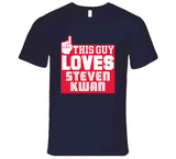 Steven Kwan This Guy Loves Cleveland Baseball Fan T Shirt