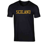 Sexland Sexton Garland Cleveland Basketball Fan V5 Distressed T Shirt