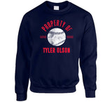 Tyler Olson Property Cleveland Baseball Fan T Shirt