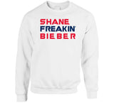 Shane Bieber Freakin Cleveland Baseball Fan V4 T Shirt