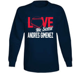Andres Gimenez Love Me Some Cleveland Baseball Fan T Shirt