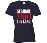Straight Outta The Land Cleveland Baseball Fan T Shirt