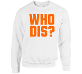 Odell Beckham Jr Who Dis Cleveland Football Fan T Shirt