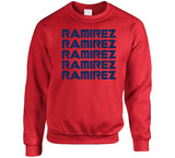 Jose Ramirez X5 Cleveland Baseball Fan V2 T Shirt
