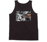 Myles Garrett Rudolph Helmet Smash Cleveland Football Fan Distressed T Shirt