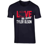 Tyler Olson Love Me Some Cleveland Baseball Fan T Shirt