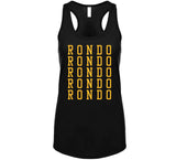 Rajon Rondo X5 Cleveland Basketball Fan T Shirt