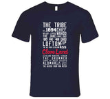 The Legend Of Cleveland Banner Cleveland Baseball Fan T Shirt