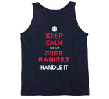 Jose Ramirez Keep Calm Cleveland Baseball Fan V2 T Shirt