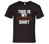 This Is My Browns Shirt Cleveland Football Fan T Shirt