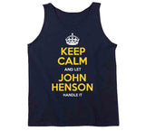 John Henson Keep Calm Cleveland Basketball Fan T Shirt