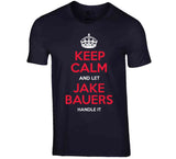 Jake Bauers Keep Calm Cleveland Baseball Fan T Shirt
