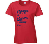 Jacobs Field Is Calling Cleveland Baseball Fan V2 T Shirt