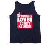 Corey Kluber This Guy Loves Cleveland Baseball Fan T Shirt
