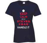 Steven Kwan Keep Calm Cleveland Baseball Fan T Shirt
