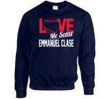 Emmanuel Clase Love Me Some Cleveland Baseball Fan T Shirt