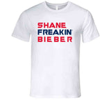 Shane Bieber Freakin Cleveland Baseball Fan V4 T Shirt