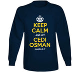 Cedi Osman Keep Calm Cleveland Basketball Fan T Shirt