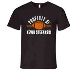 Kevin Stefanski Property Of Cleveland Football Fan T Shirt
