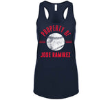 Jose Ramirez Property Cleveland Baseball Fan T Shirt