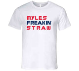 Myles Straw Freakin Cleveland Baseball Fan V4 T Shirt