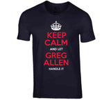 Greg Allen Keep Calm Cleveland Baseball Fan T Shirt