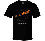 The Lake Effect Cleveland Football Fan Distressed T Shirt