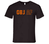 Odell Beckham jr OBJ AF Cleveland Football Fan T Shirt