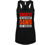 Buckeyes Saturday Dawg Sunday Cleveland Ohio Football Fan V2 T Shirt