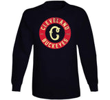 Cleveland Buckeyes Negro League Baseball 1942 Distressed T Shirt