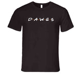 Dawgs Friends Parody Cleveland Football Fan v2 T Shirt