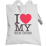 I Heart My Chubb Nick Chubb Cleveland Football Fan T Shirt