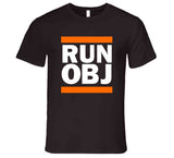 Odell Beckham Jr  Run OBJ Cleveland Football Fan v2 T Shirt