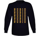 Ricky Rubio X5 Cleveland Basketball Fan T Shirt