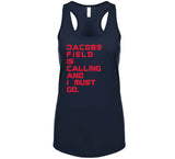 Jacobs Field Is Calling Cleveland Baseball Fan T Shirt