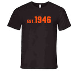 Cleveland Est 1946 Cleveland Football Fan T Shirt
