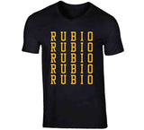 Ricky Rubio X5 Cleveland Basketball Fan T Shirt