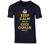 Cedi Osman Keep Calm Cleveland Basketball Fan T Shirt