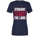 Straight Outta The Land Cleveland Baseball Fan T Shirt