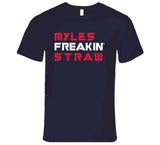 Myles Straw Freakin Cleveland Baseball Fan T Shirt