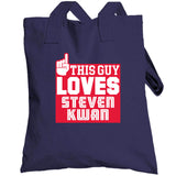 Steven Kwan This Guy Loves Cleveland Baseball Fan T Shirt