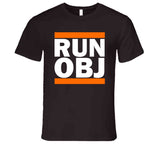 Odell Beckham Jr  Run OBJ Cleveland Football Fan T Shirt