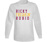 Ricky Rubio Freakin Cleveland Basketball Fan V2 T Shirt