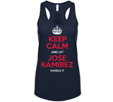 Jose Ramirez Keep Calm Cleveland Baseball Fan T Shirt